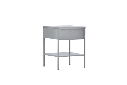 Sacramento Bedside Table 40 x 40 Light Grey