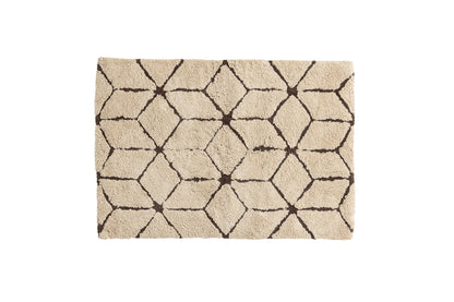 Petrus Rectangular Carpet 90 x 60 Brown