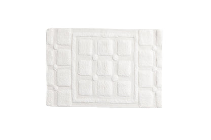 Putte Rectangular Carpet 90 x 60 White