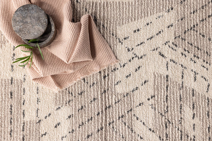 Lorentz Rectangular Carpet 90 x 60 Greige
