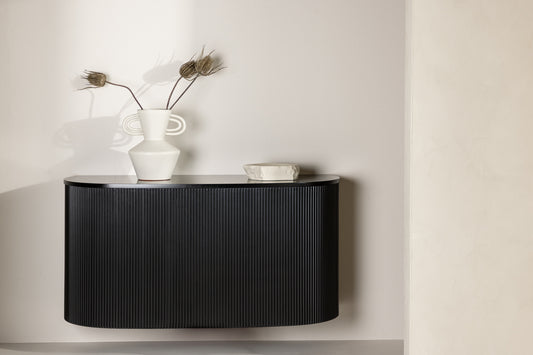 Sidebord 120 x 45 Sort