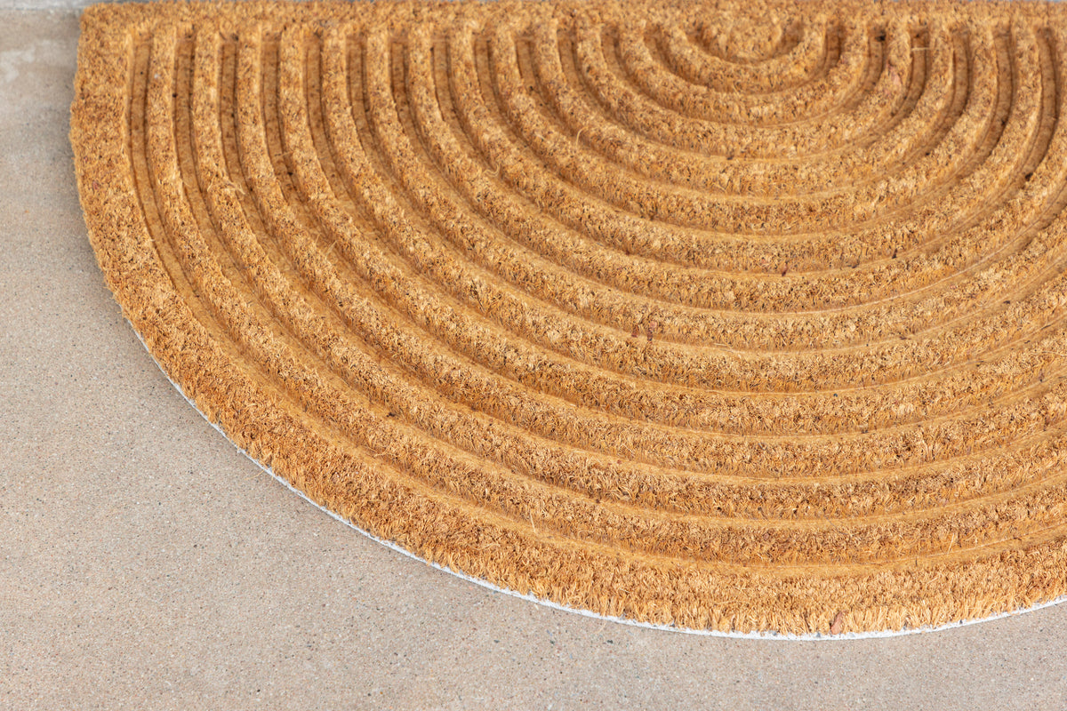 Oval Tæppe 45 x 75 Natur