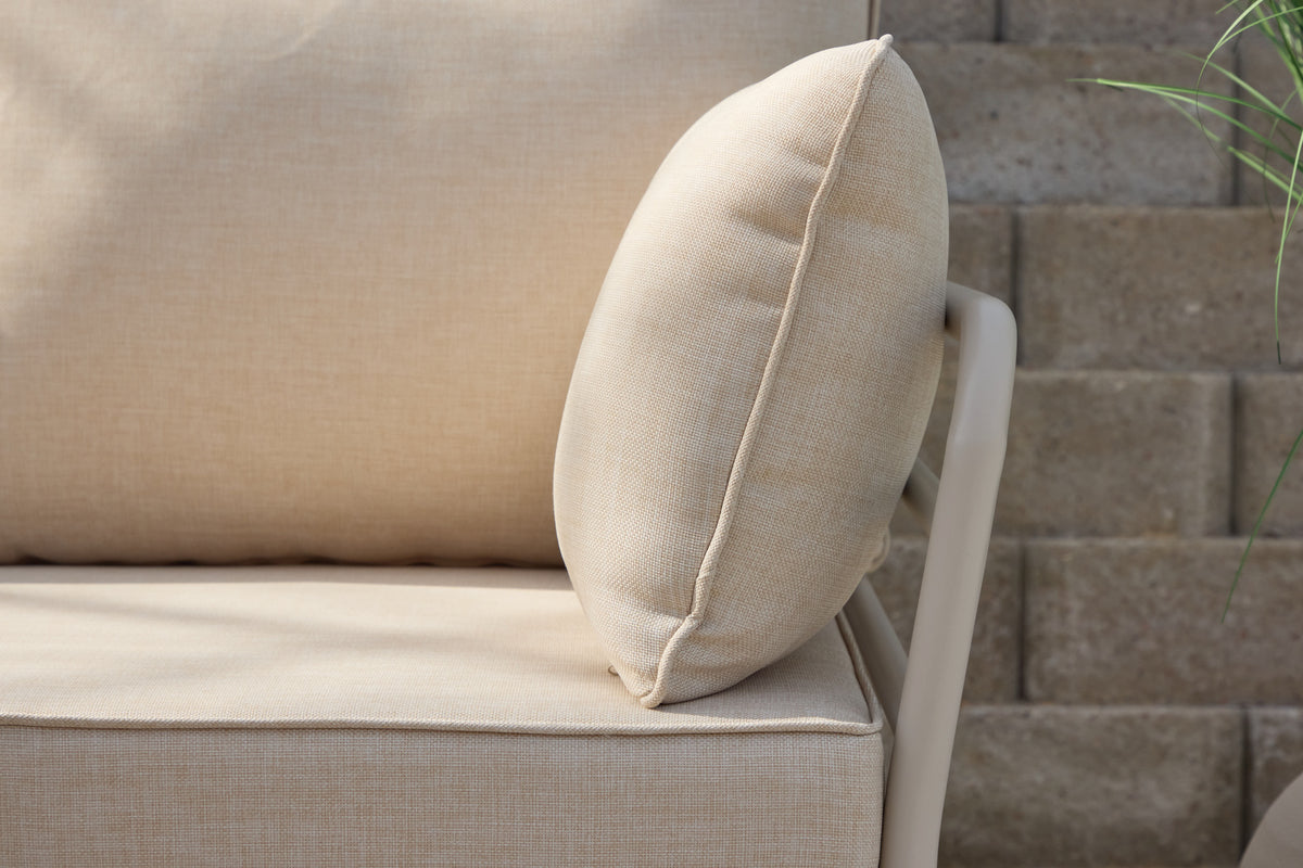 Loungesæt Beige Beige