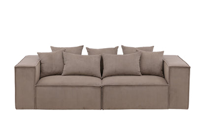 Gillholmen 3-Sæders Sofa Brun