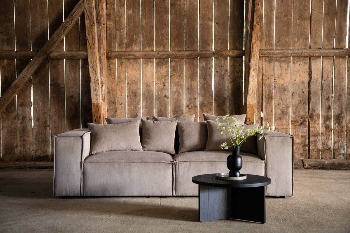 Gillholmen 3-Sæders Sofa Brun
