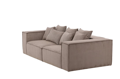 Gillholmen 3-Sæders Sofa Brun