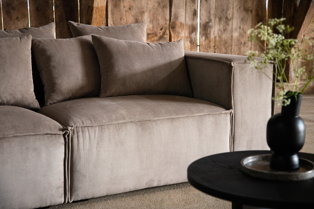 Gillholmen 3-Sæders Sofa Brun