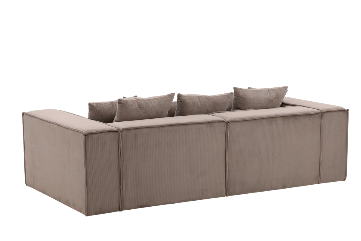 Gillholmen 3-Sæders Sofa Brun