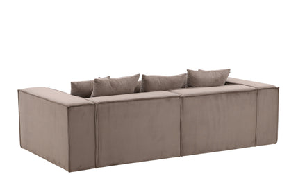 Gillholmen 3-Sæders Sofa Brun