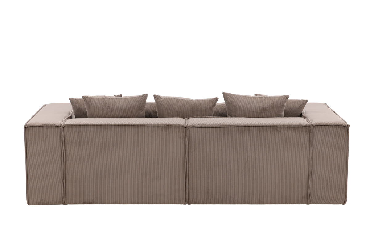 Gillholmen 3-Sæders Sofa Brun