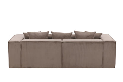 Gillholmen 3-Sæders Sofa Brun