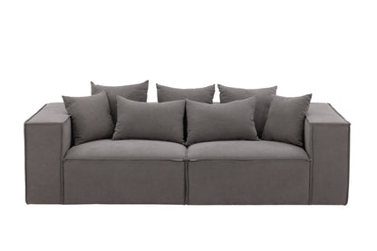 Gillholmen 3-Sæders Sofa Grå