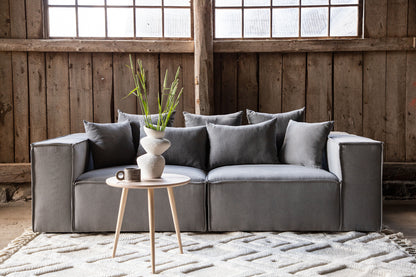Gillholmen 3-Sæders Sofa Grå