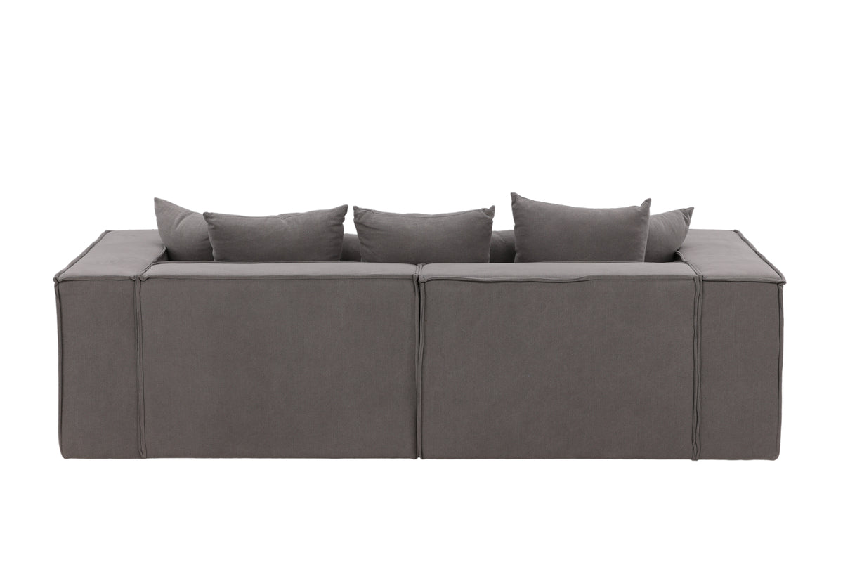 Gillholmen 3-Sæders Sofa Grå