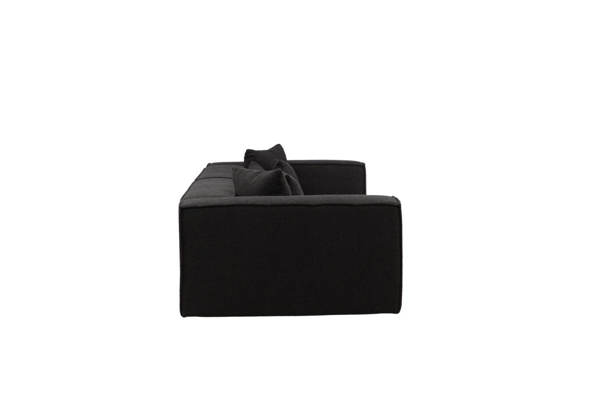 Gillholmen 3-Sæders Sofa Sort