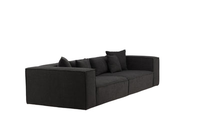 Gillholmen 3-Sæders Sofa Sort