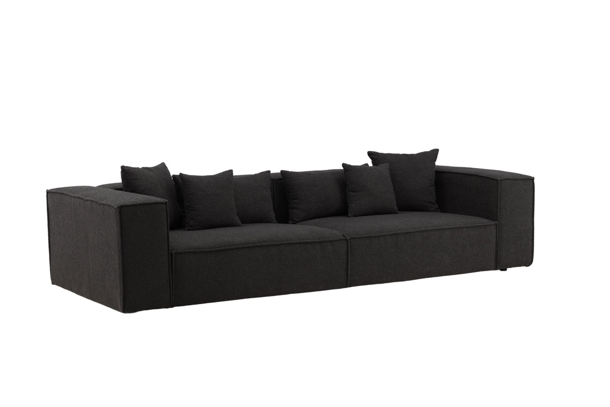 Gillholmen 3-Sæders Sofa Sort