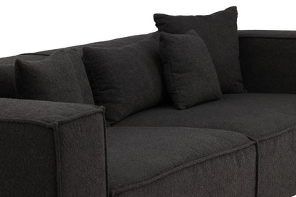 Gillholmen 3-Sæders Sofa Sort