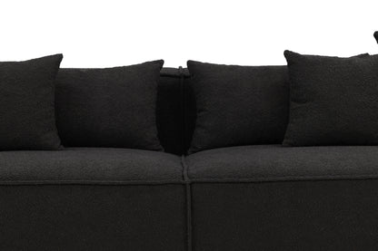 Gillholmen 3-Sæders Sofa Sort