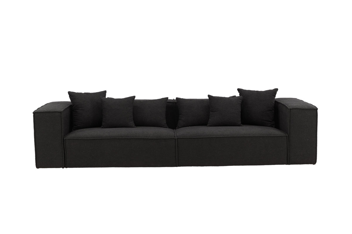Gillholmen 3-Sæders Sofa Sort