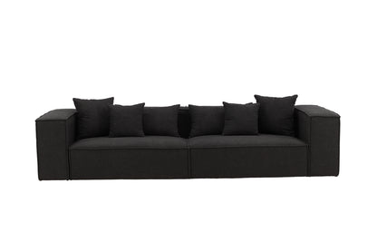 Gillholmen 3-Sæders Sofa Sort