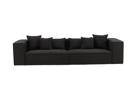 Gillholmen 3-Sæders Sofa Sort