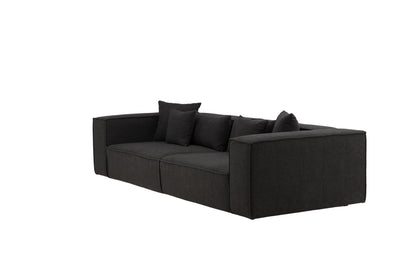 Gillholmen 3-Sæders Sofa Sort