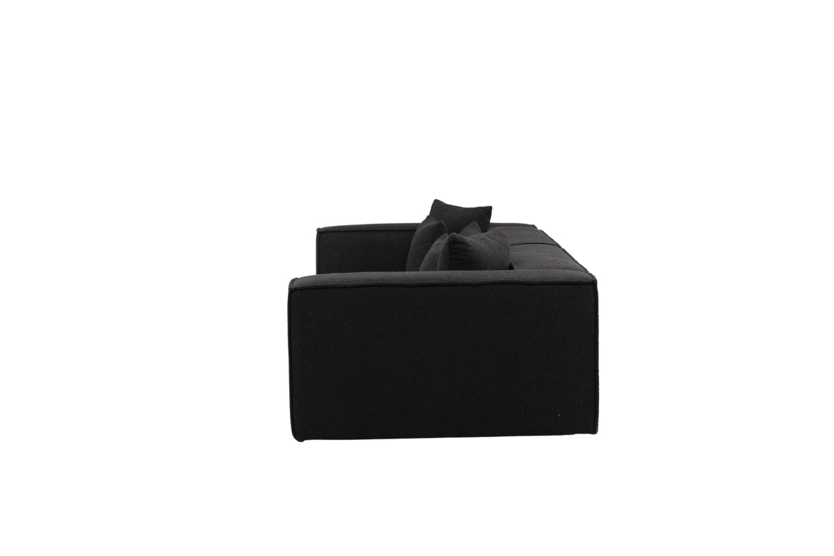 Gillholmen 3-Sæders Sofa Sort