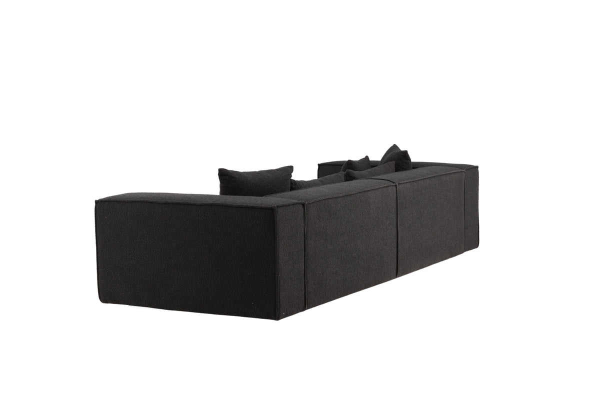Gillholmen 3-Sæders Sofa Sort