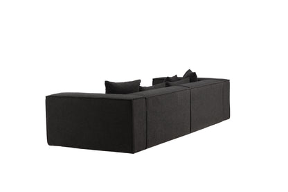 Gillholmen 3-Sæders Sofa Sort