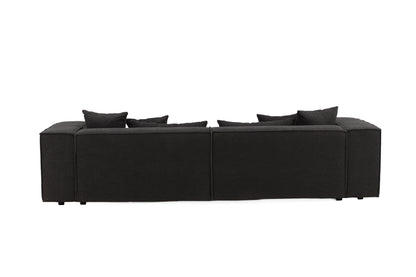Gillholmen 3-Sæders Sofa Sort
