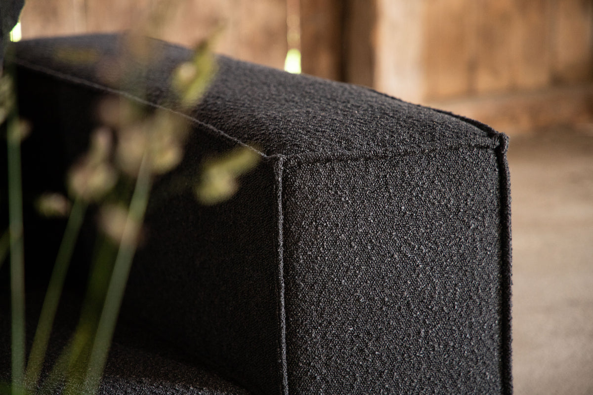 Gillholmen 3-Sæders Sofa Sort