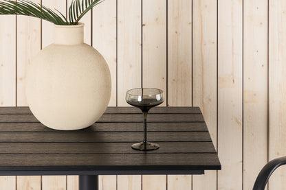 Colorado Cafébord 70 x 70 Sort