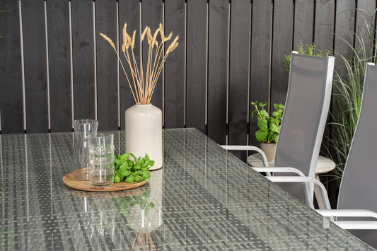 Lænestol 2-pak Grå