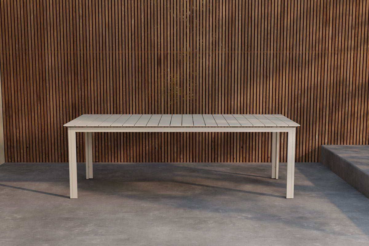 Rektangulært spisebord 229 x 100 Beige