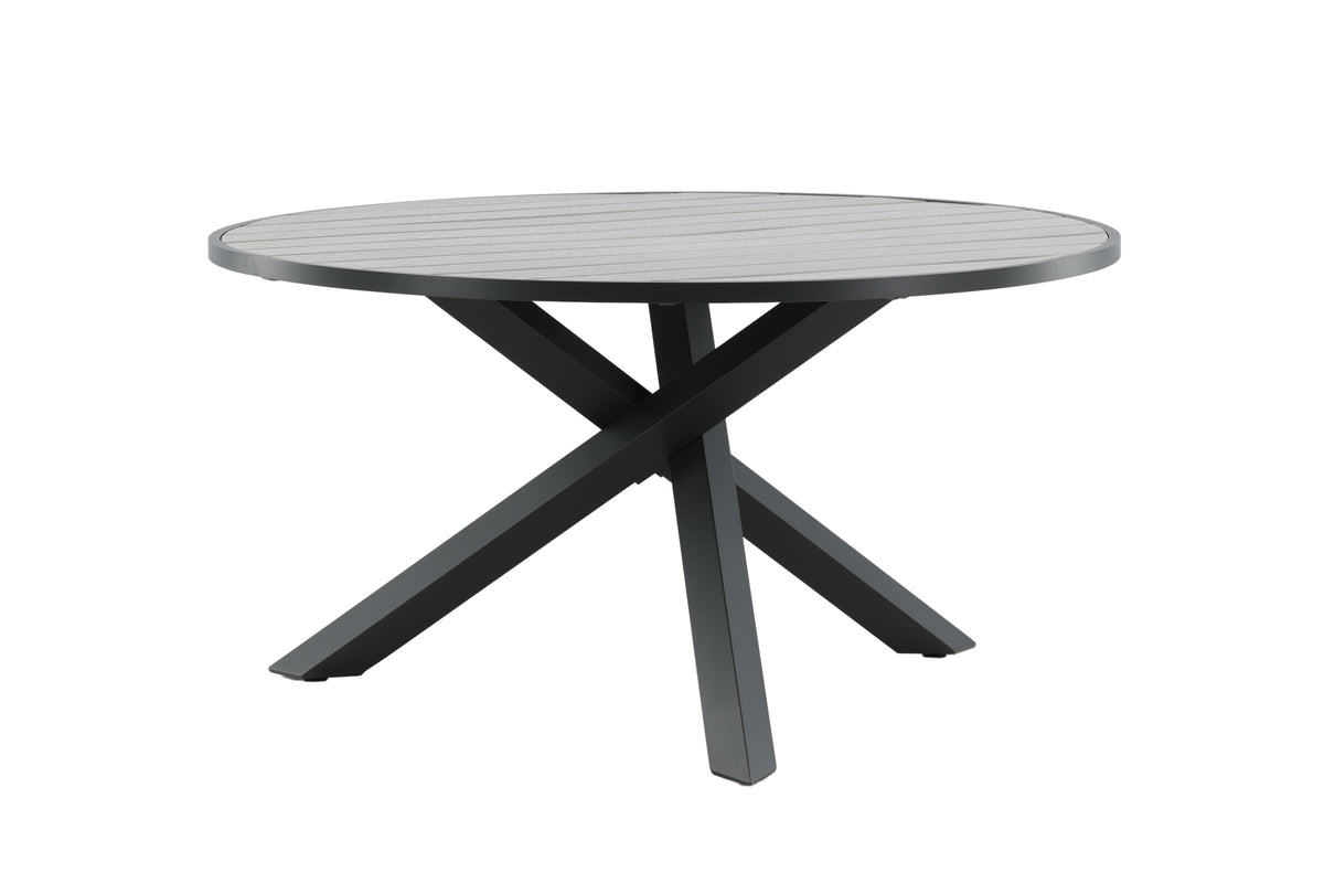 Rundt spisebord 140 Mørkegrå