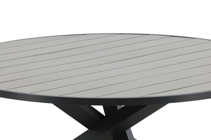 Rundt spisebord 140 Mørkegrå