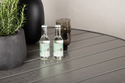 Rundt spisebord 140 Mørkegrå