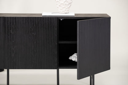 Björkön Cabinet 42 x 150 x 75 Black