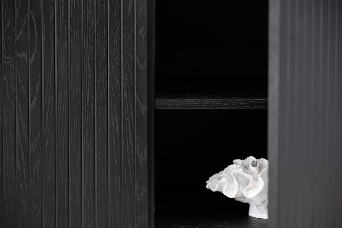 Björkön Cabinet 42 x 150 x 75 Black