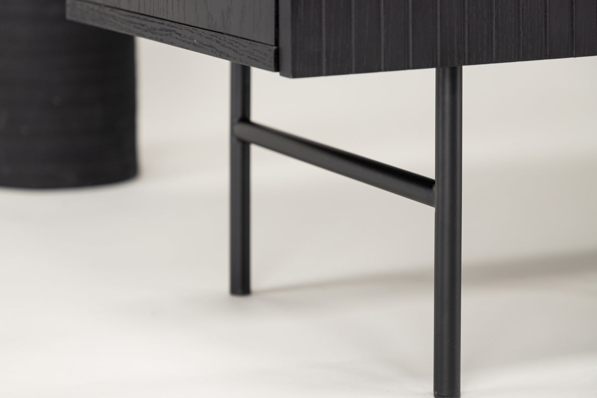 Björkön Cabinet 42 x 150 x 75 Black