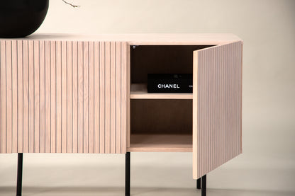 Björkön Cabinet 42 x 150 x 75 Whitewash