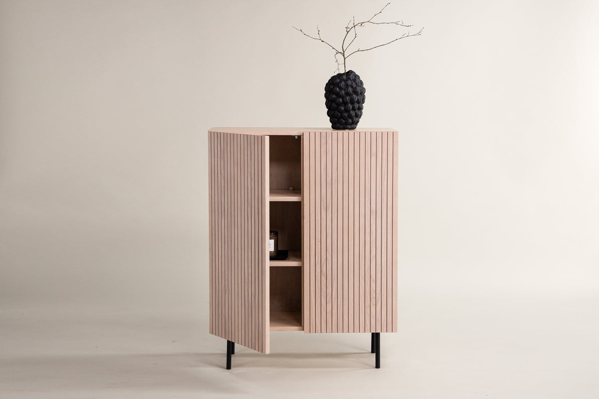 Björkön Cabinet 30 x 80 x 103 Whitewash