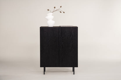 Björkön Cabinet 30 x 80 x 103 Black