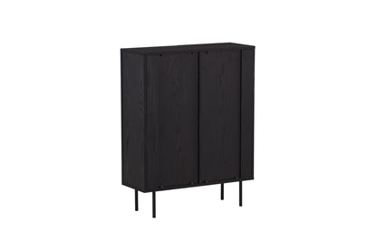 Björkön Cabinet 30 x 80 x 103 Black