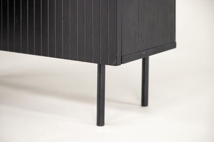Björkön Cabinet 30 x 80 x 103 Black