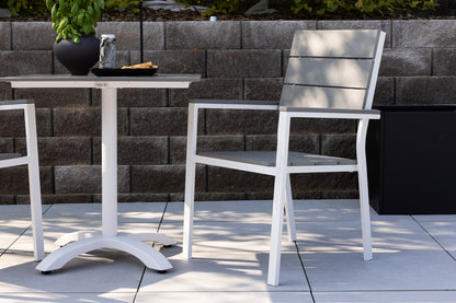 Spisebordsstol 2-pak Grå