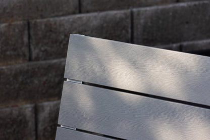 Spisebordsstol 2-pak Grå