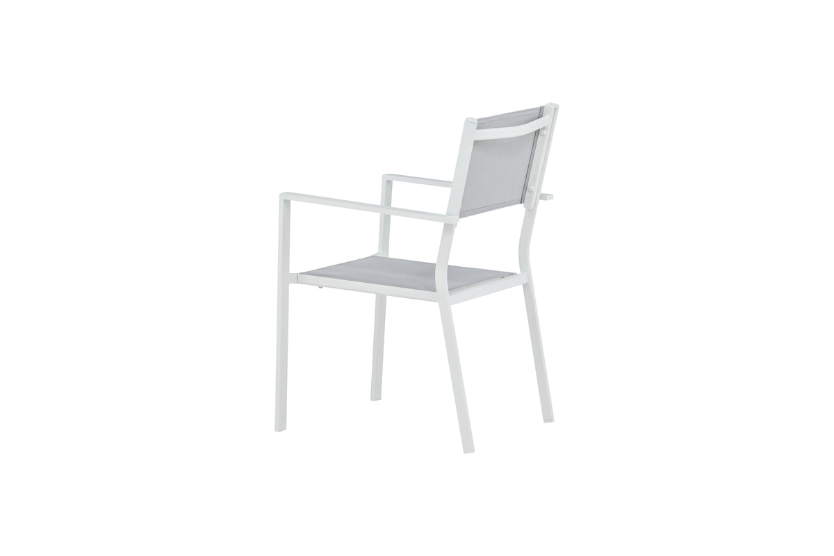 Spisebordsstol 2-pak Grå