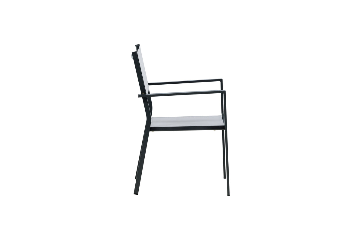 Spisebordsstol 2-pak Grå